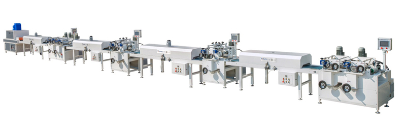 Edge banding printing production line