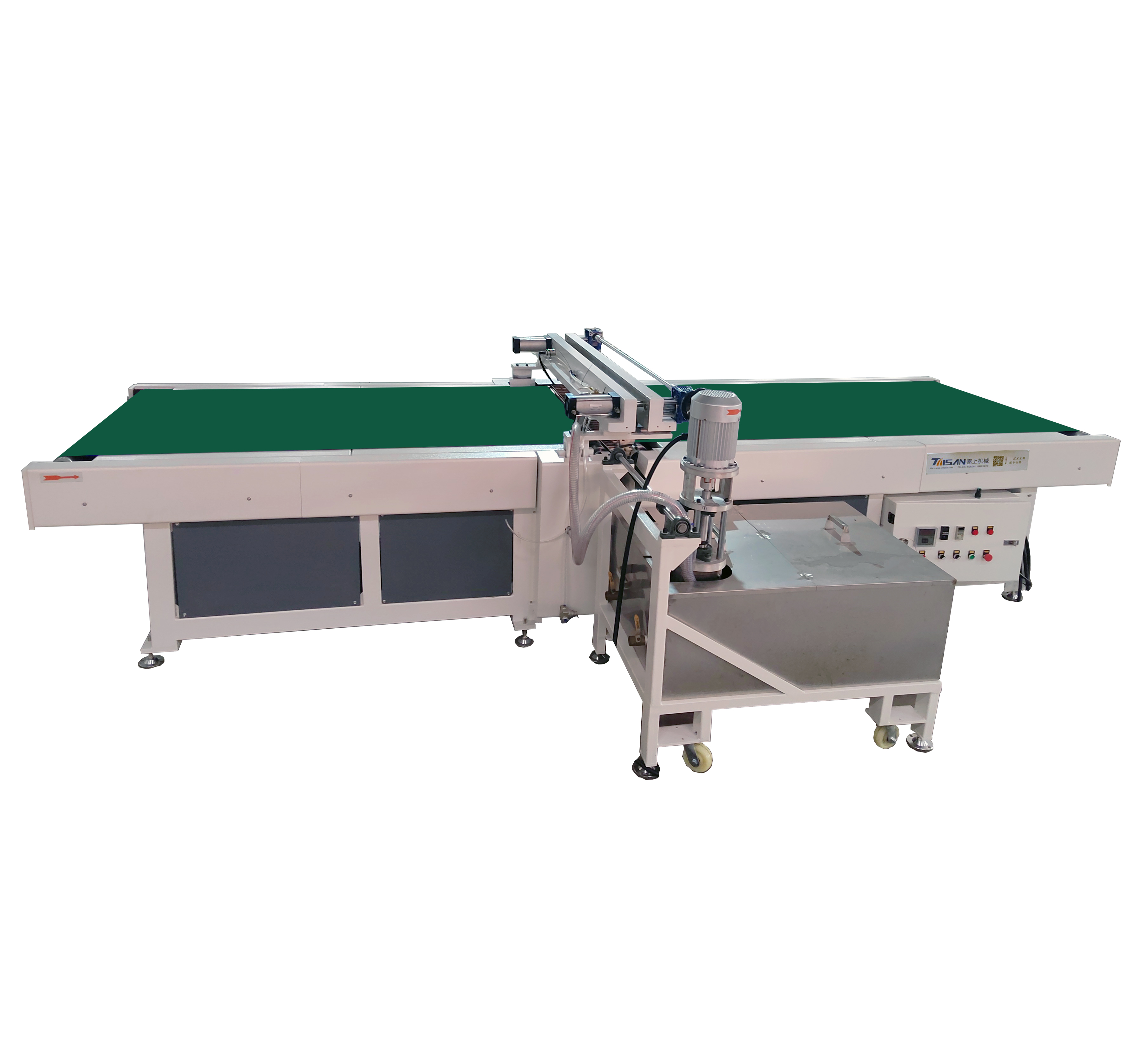 High gloss Curtain UV Coating Machine For Melamine Board