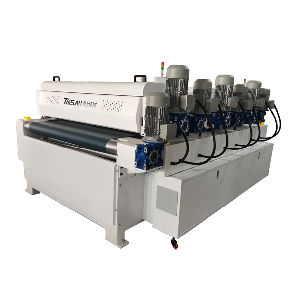 Three roller coating machine 