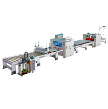 PUR hot melting laminating line for MDF/PLYWOOD/PARTICAL WOOD/WPC