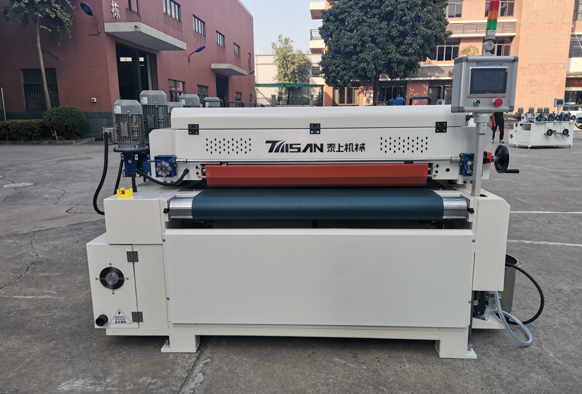 Three roller coating machine 