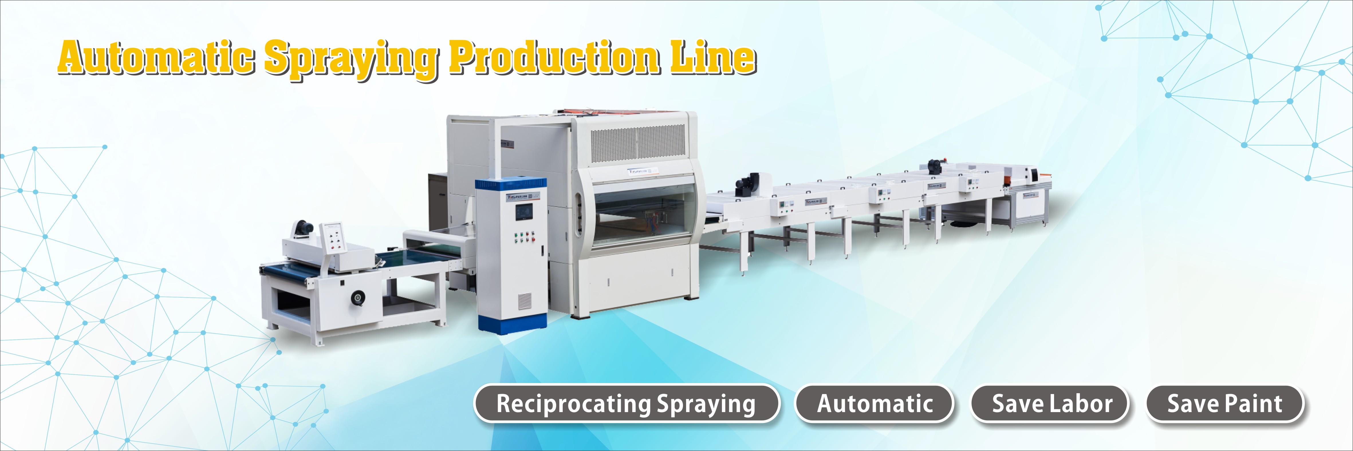 Automatic Wooden Door Spraying Paint Machine