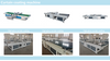 High gloss uv curtain coater production line for melamine mdf board