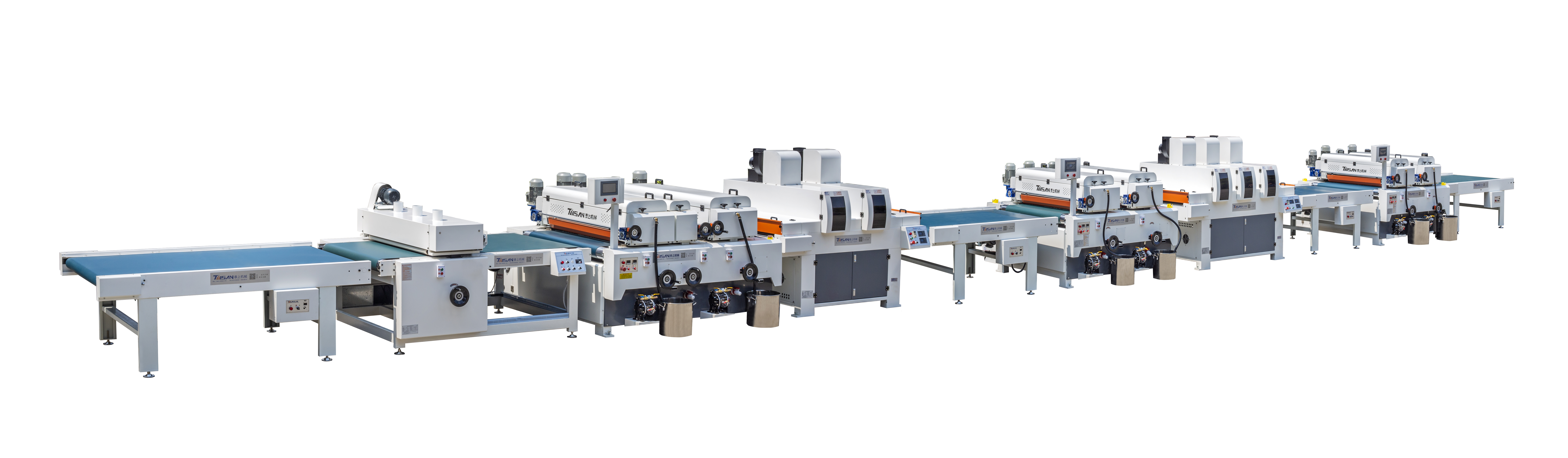 UV roller coating production line