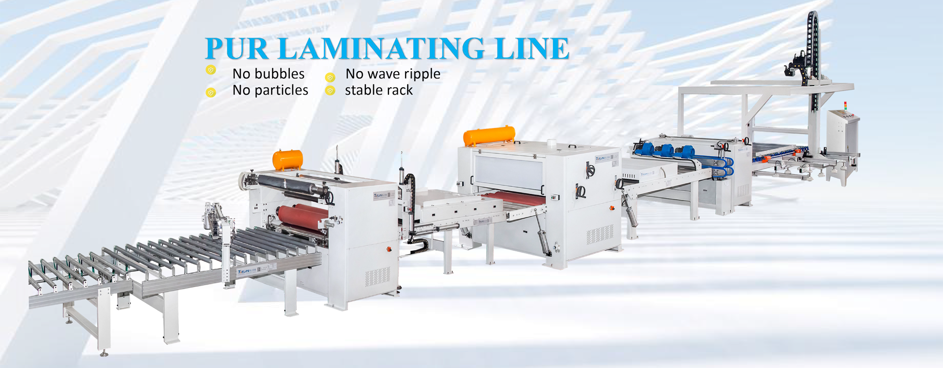 pur laminating line750