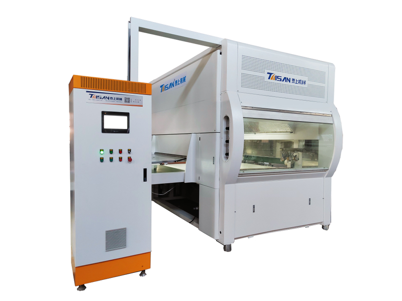 Automatic Spray Booth For Wardrobe And Cupboard Door Panels With Flat Water-based Paint Wood Painting Machine